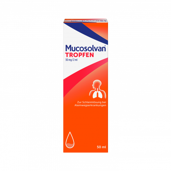 MUCOSOLVAN Tropfen 30 mg/2 ml zur Schleimlösung bei Atemwegserkrankungen