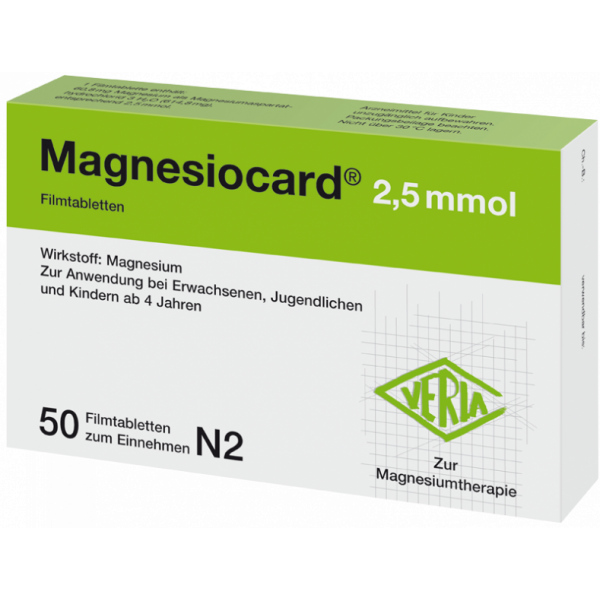 Magnesiocard® 2,5 mmol