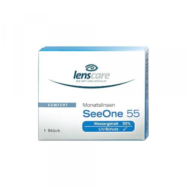 LENSCARE SeeOne 55 Monatslinse -2,25 dpt