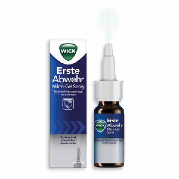 WICK Erste Abwehr Nasenspray Sprühflasche