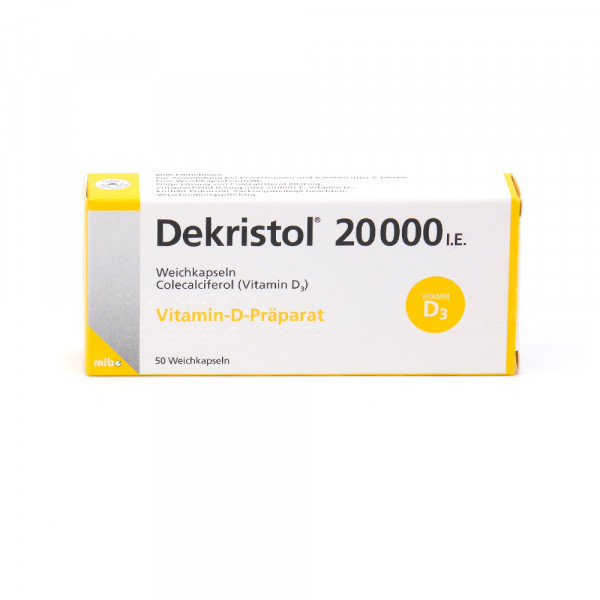 DEKRISTOL 20.000 I.E. Weichkapseln