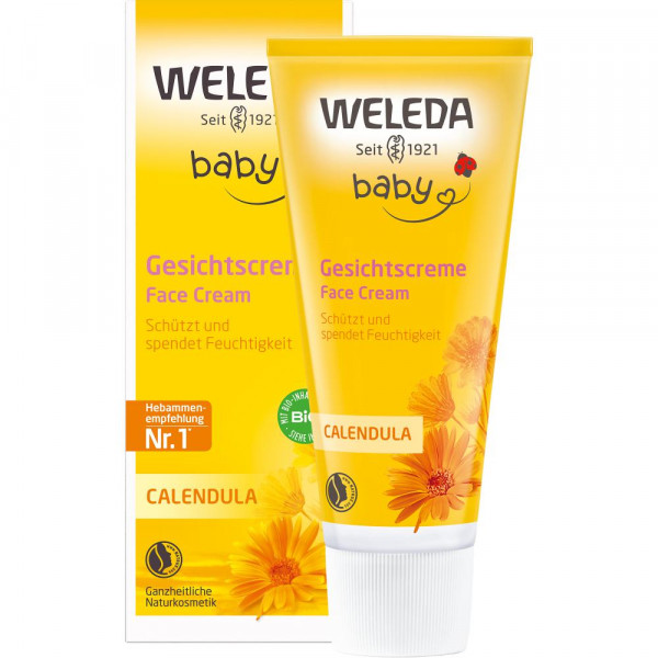 Weleda Baby Gesichtscreme Calendula - pflegt und schützt