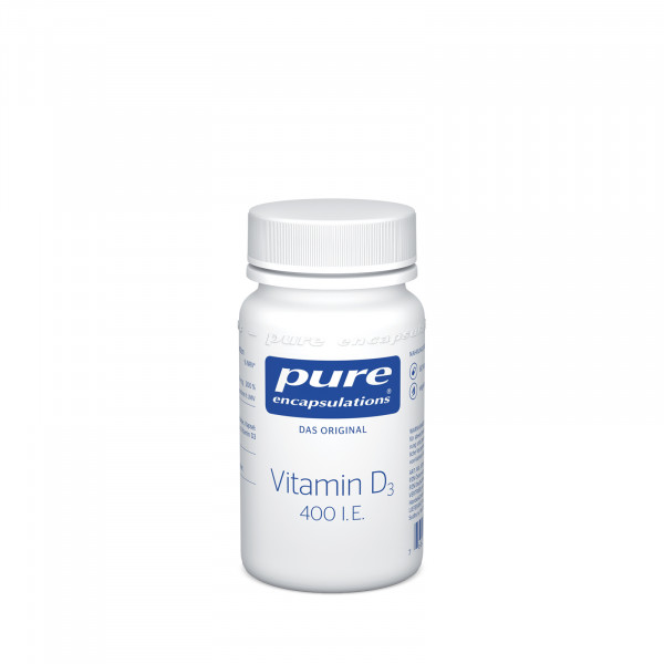 PURE ENCAPSULATIONS Vitamin D3 400 I.E. Kapseln