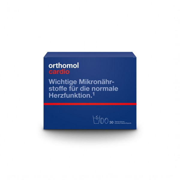ORTHOMOL Cardio Granulat/Kaps./Tabl.Kombipack.