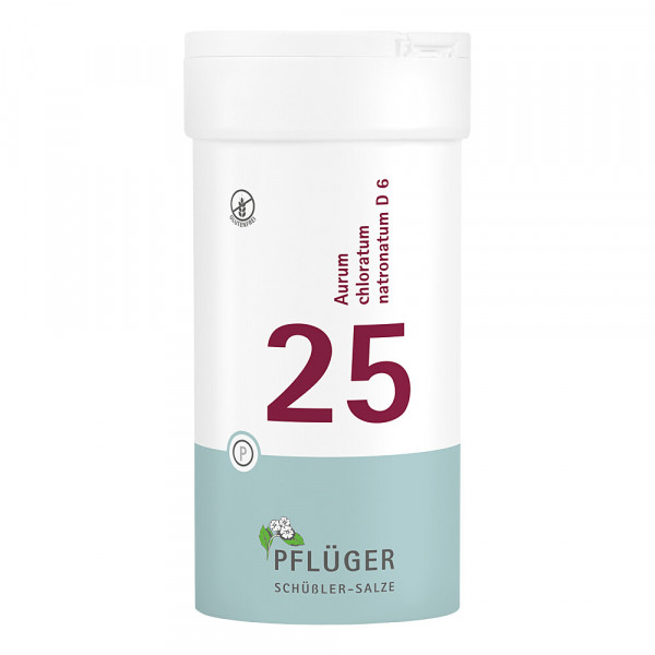 BIOCHEMIE Pflüger 25 Aurum chlorat.natron.D 6 Tabletten