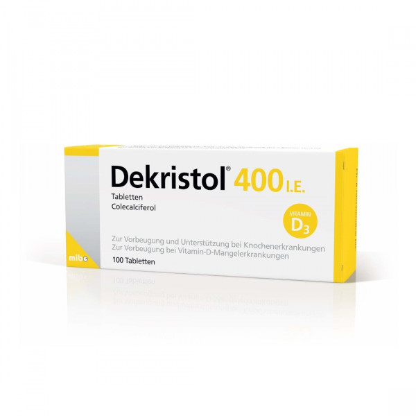 DEKRISTOL 400 I.E. Tabletten