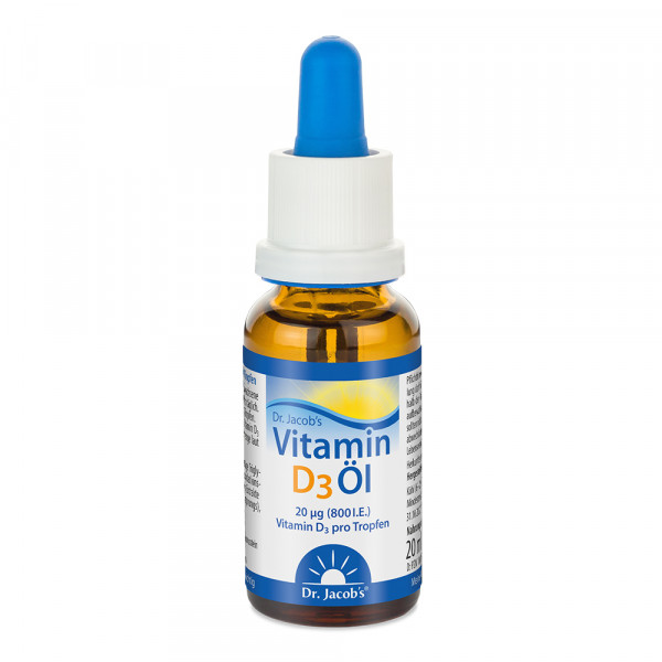 VITAMIN D3 ÖL Dr.Jacob's Tropfen