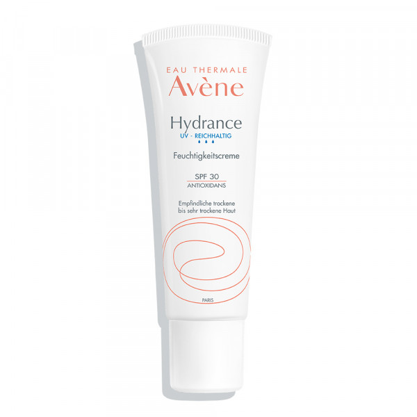 Avène Hydrance reichhaltige UV Feuchtigkeitscreme SPF 30 zur intensiven und langanhaltenden Feuchtigkeitsversorgung der Haut