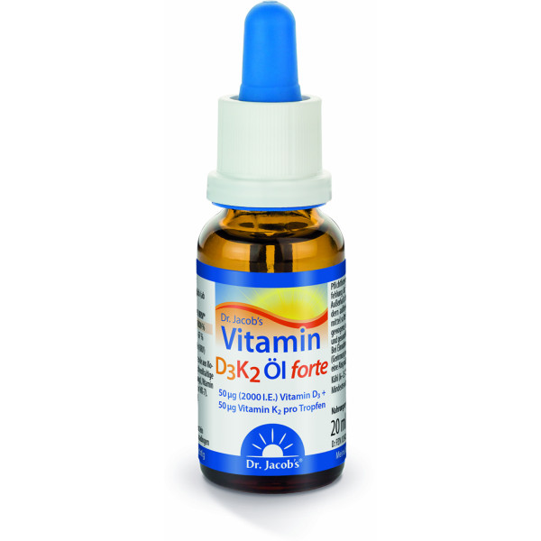 VITAMIN D3K2 Öl forte Tropfen