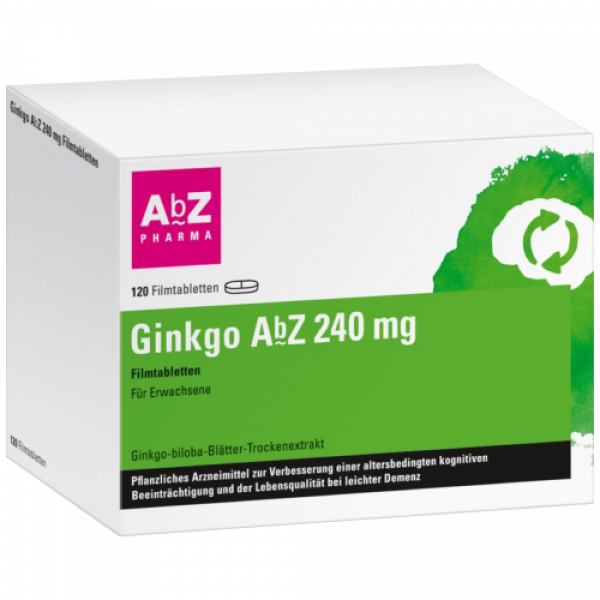 GINKGO AbZ 240 mg Filmtabletten