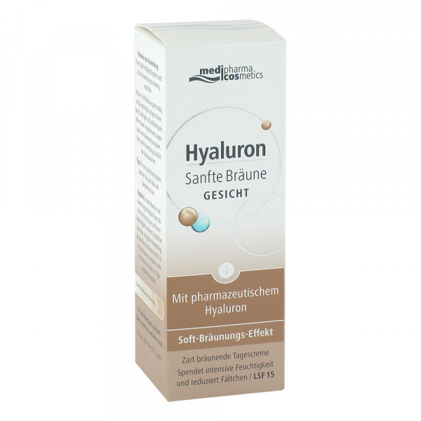 HYALURON SANFTE Bräune Gesichtspflege Creme