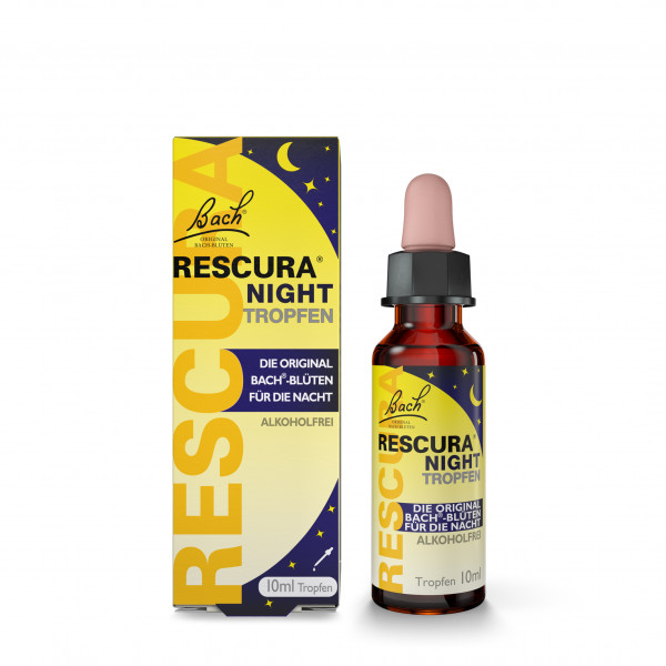 Bach RESCURA® NIGHT Tropfen alkoholfrei, 10ml