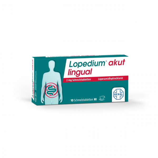 LOPEDIUM akut lingual 2 mg Schmelztabletten