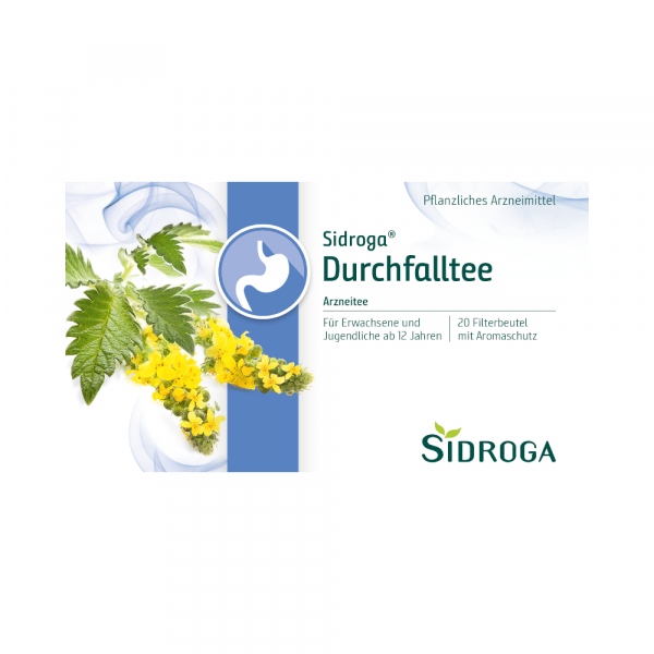 SIDROGA Durchfalltee Filterbeutel