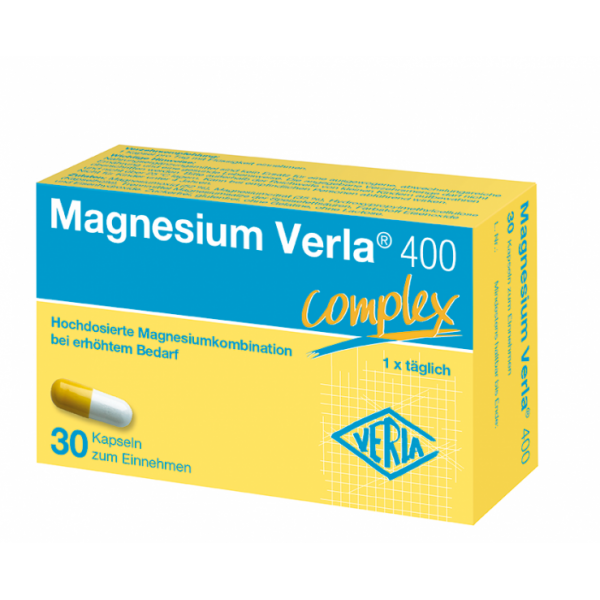 MAGNESIUM VERLA 400 Kapseln