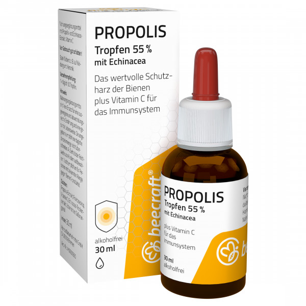 BEECRAFT Propolis Tropfen 55% plus Echinacea