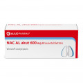 NAC AL akut 600 mg Brausetabletten zur Erleichterung des Abhustens bei erkältungsbedingter Bronchitis (Schleimlöser)