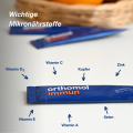 ORTHOMOL Immun Direktgranulat Himbeer/Menthol 30 Tagesportionen