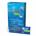 FERROTONE flüssiger Eisenlieferant mit Apfelsaftkonzentrat und Vitamin C Beutel