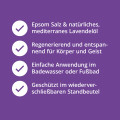 EPSOM Salz Relaxbad mit Lavendel