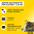 ADTAB 48 mg Kautabletten für Katzen &gt;2-8 kg