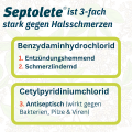 SEPTOLETE m.Zitronen-Holund.Geschm.3mg/1mg Lut.-T.