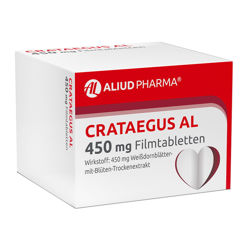 Crataegus AL 450 mg Filmtabletten bei nachlassender Herzleistung Crataegus AL 450 mg Filmtabletten bei nachlassender Herzleistung