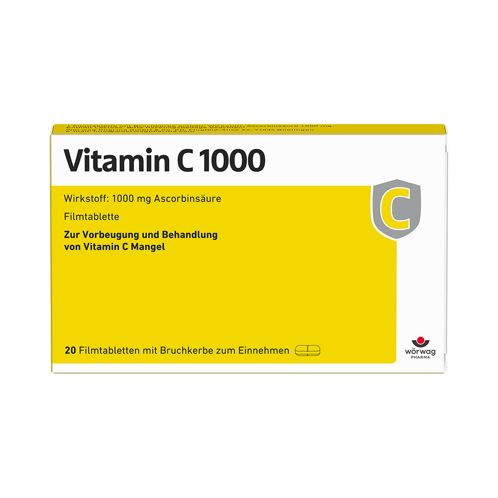 VITAMIN C 1000 Filmtabletten VITAMIN C 1000 Filmtabletten
