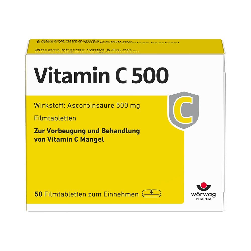 VITAMIN C 500 Filmtabletten VITAMIN C 500 Filmtabletten