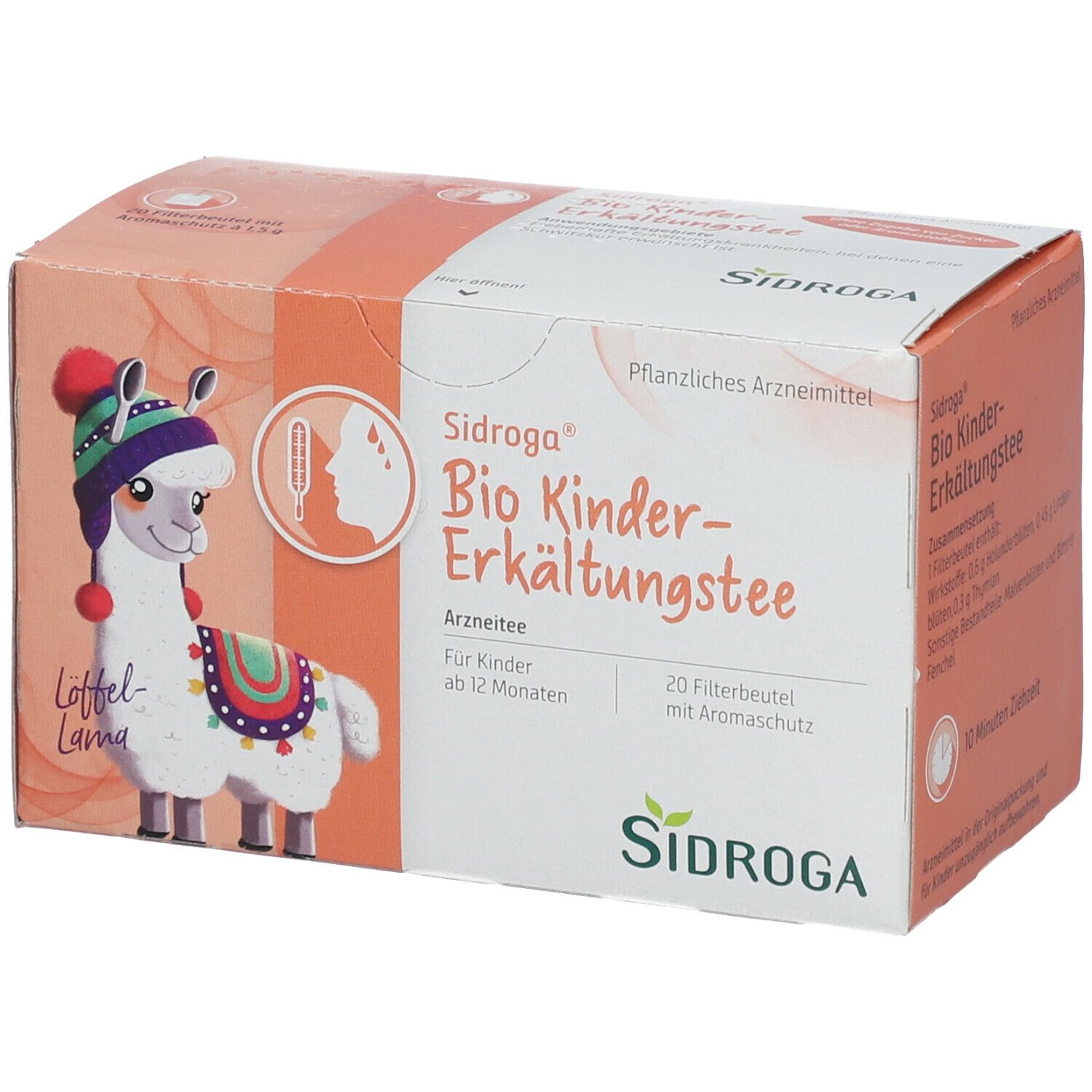 SIDROGA Bio Kinder-Erkältungstee Filterbeutel SIDROGA Bio Kinder-Erkältungstee Filterbeutel