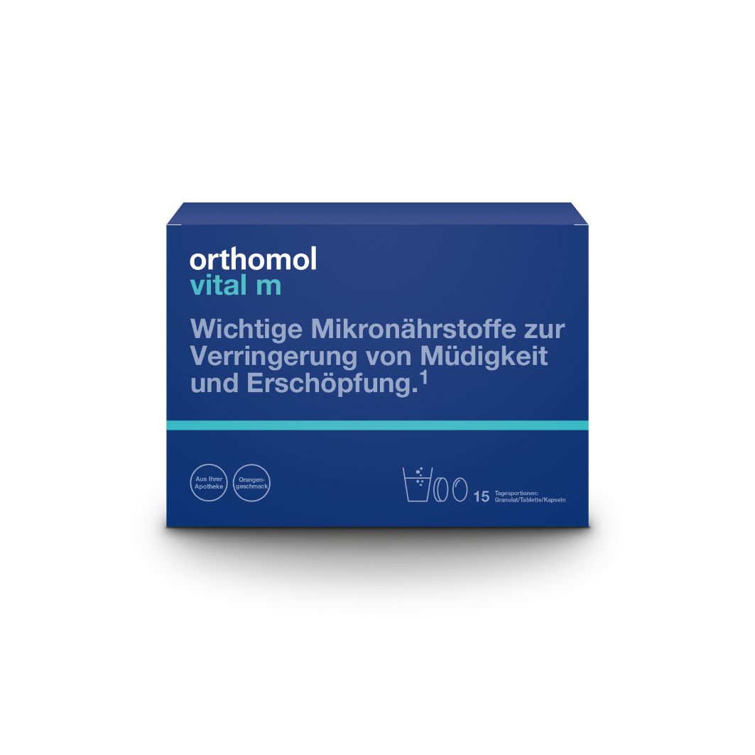 ORTHOMOL Vital M Granulat/Kap./Tabl.Kombip.15 Tage ORTHOMOL Vital M Granulat/Kap./Tabl.Kombip.15 Tage
