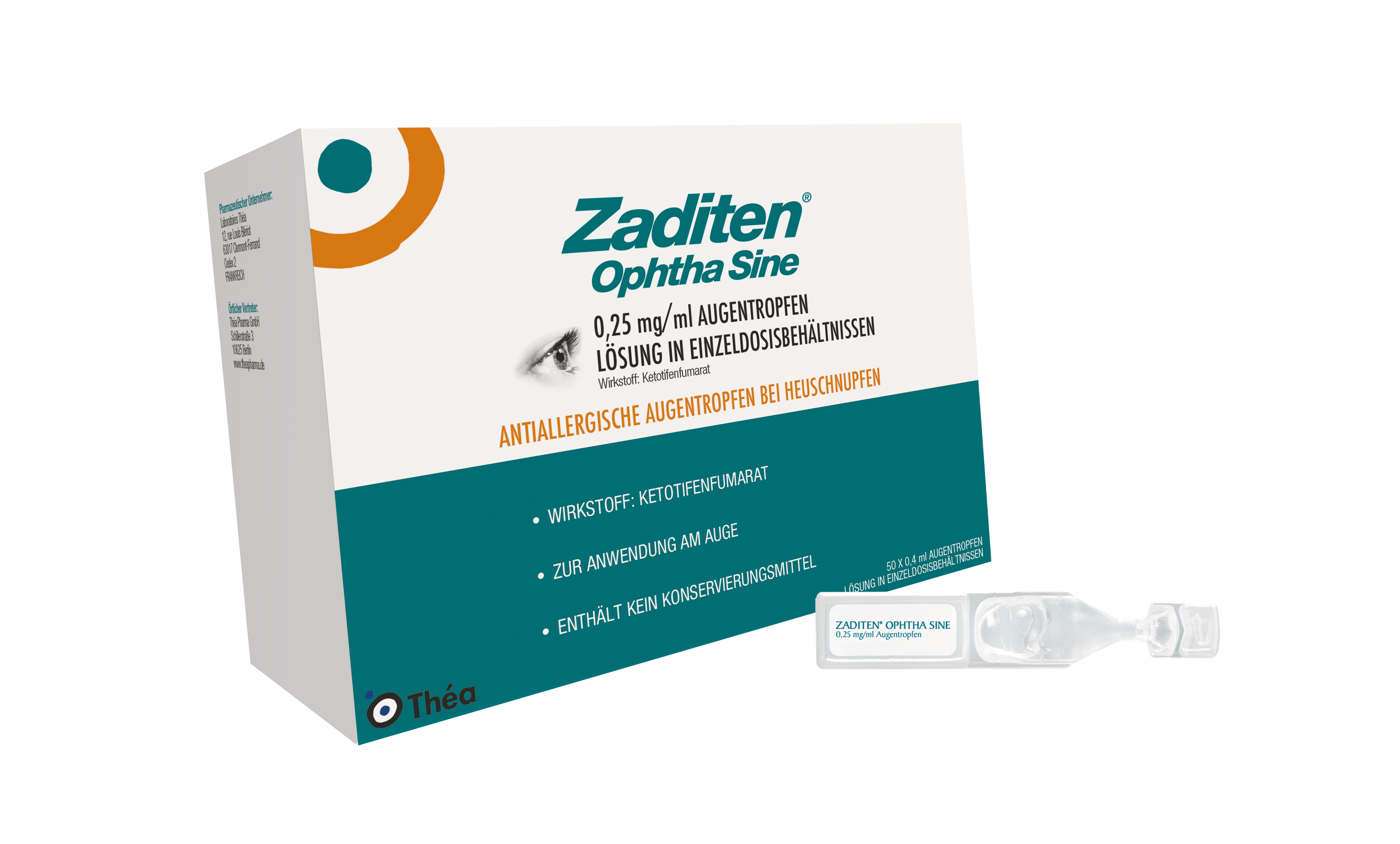 ZADITEN ophtha sine 0,25 mg/ml Augentr.Einzeldos. ZADITEN ophtha sine 0,25 mg/ml Augentr.Einzeldos.
