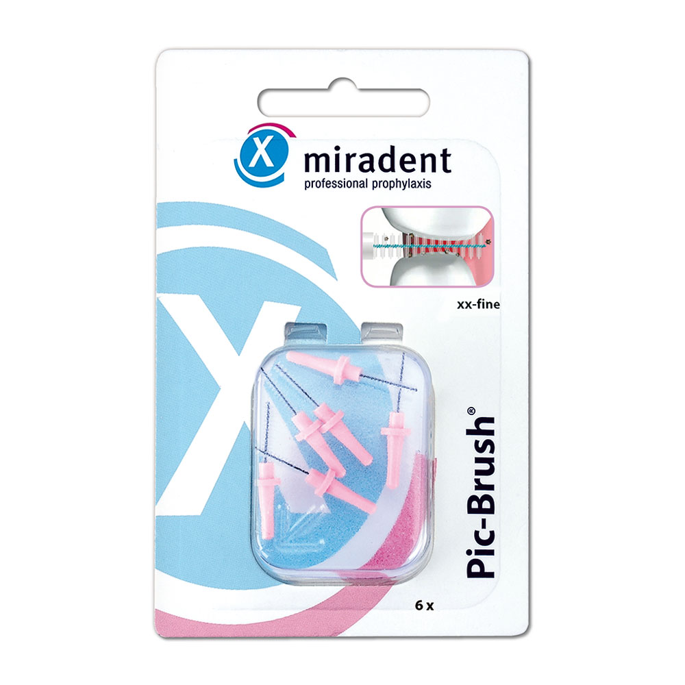 MIRADENT Interd.Pic-Brush Ersatzb.xx-fein pink MIRADENT Interd.Pic-Brush Ersatzb.xx-fein pink