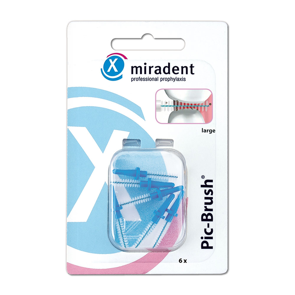 MIRADENT Interd.Pic-Brush Ersatzb.large blau MIRADENT Interd.Pic-Brush Ersatzb.large blau