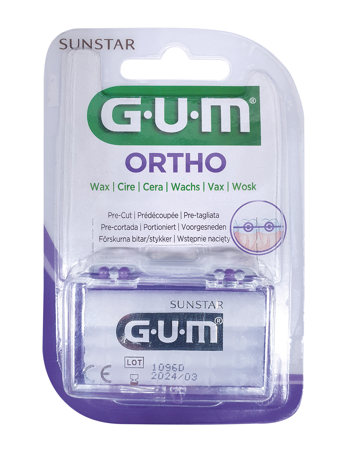 GUM Orthodontisches Wachs GUM Orthodontisches Wachs