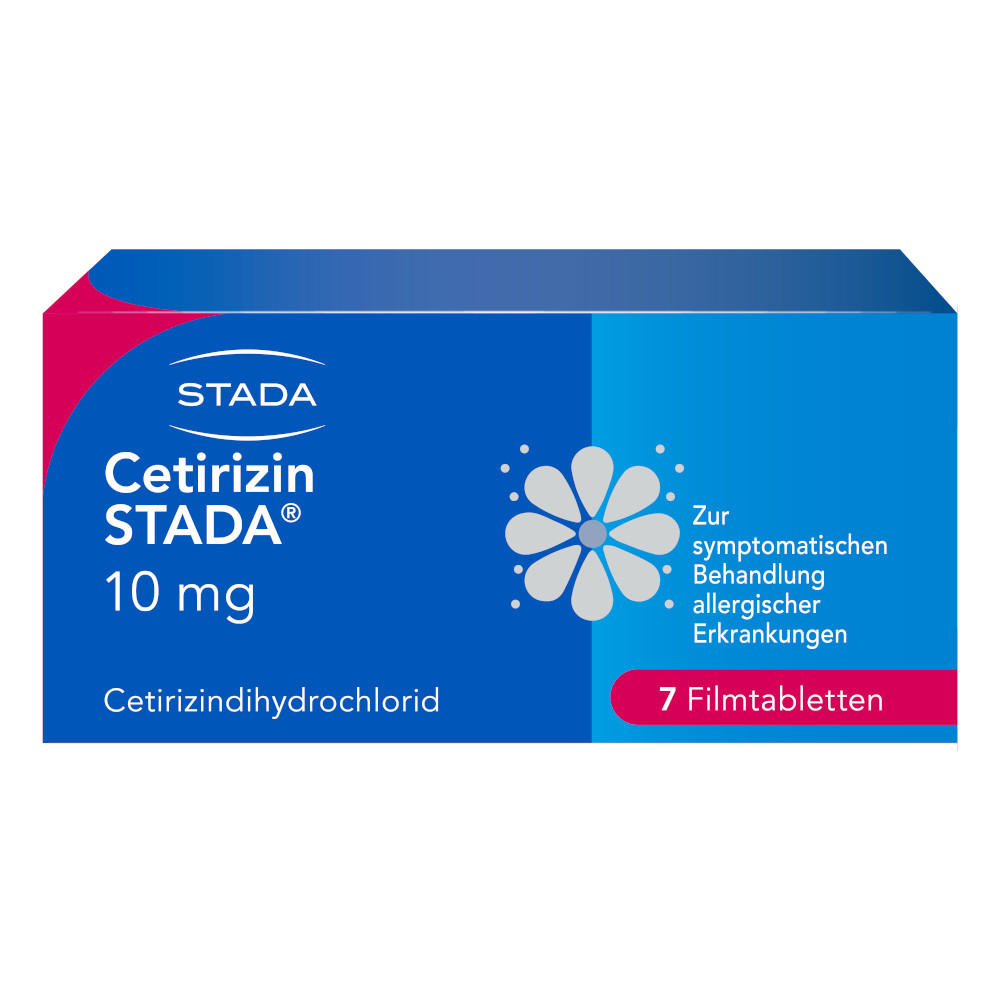 CETIRIZIN STADA 10 mg Filmtabletten CETIRIZIN STADA 10 mg Filmtabletten