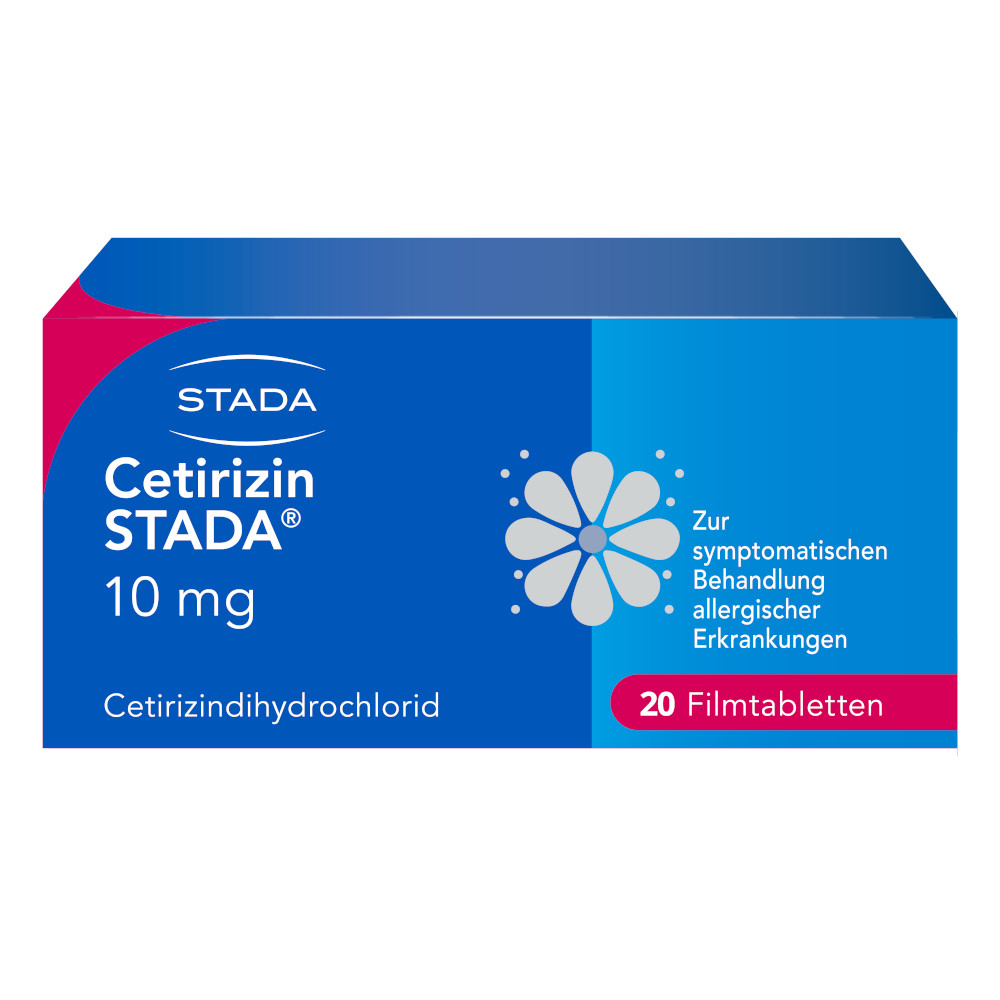CETIRIZIN STADA 10 mg Filmtabletten CETIRIZIN STADA 10 mg Filmtabletten