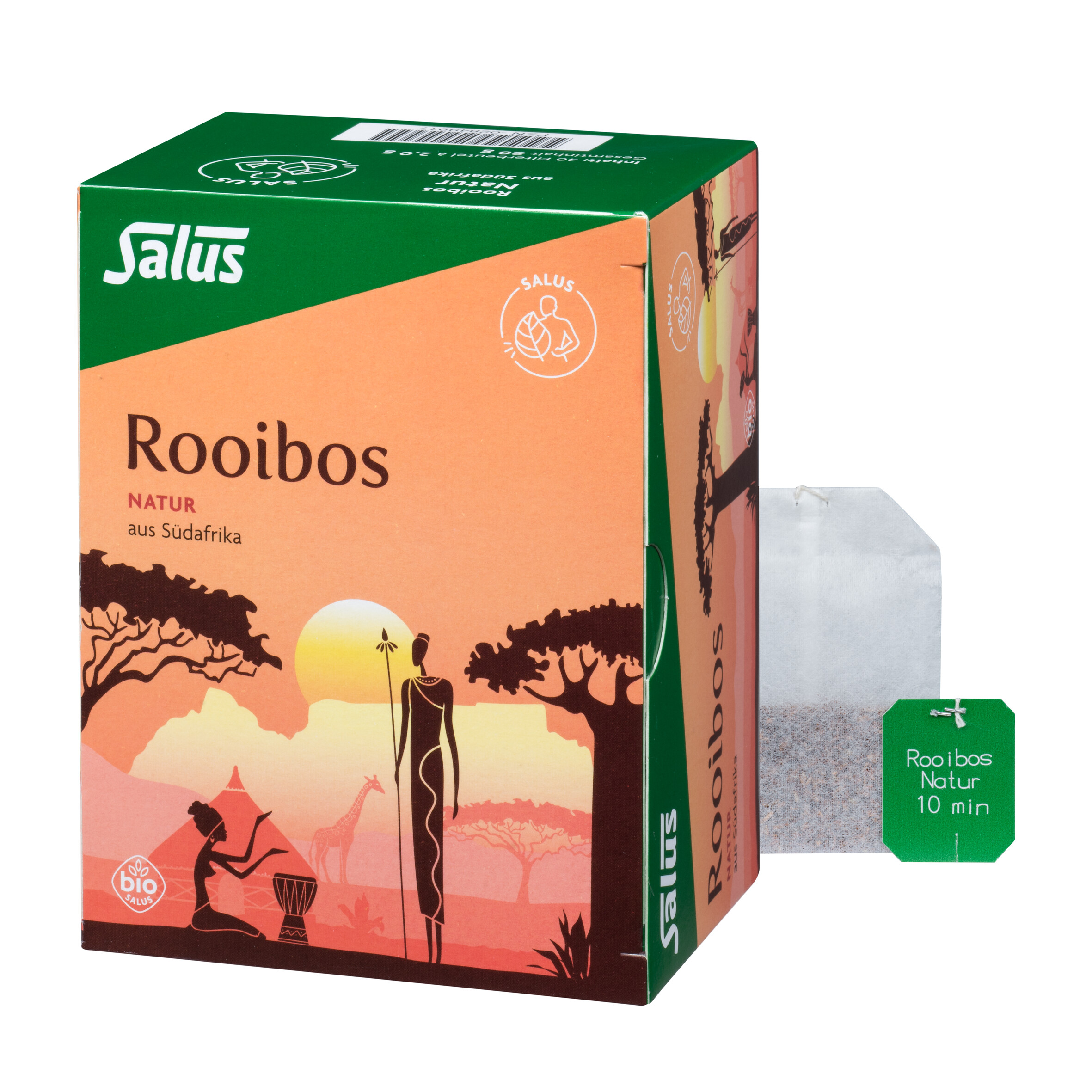 ROOIBOS TEE Natur Kräutertee Bio Salus Filterbeut. ROOIBOS TEE Natur Kräutertee Bio Salus Filterbeut.