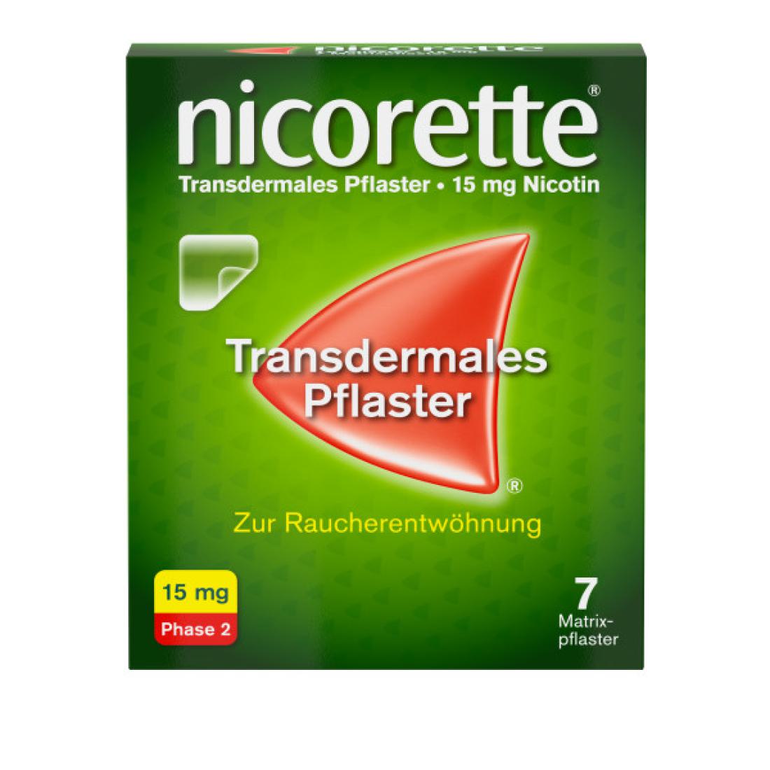 NICORETTE TX Pflaster 15 mg NICORETTE TX Pflaster 15 mg