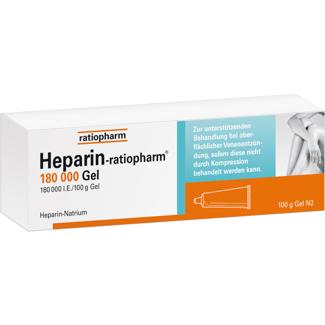HEPARIN-RATIOPHARM 180.000 I.E. Gel HEPARIN-RATIOPHARM 180.000 I.E. Gel
