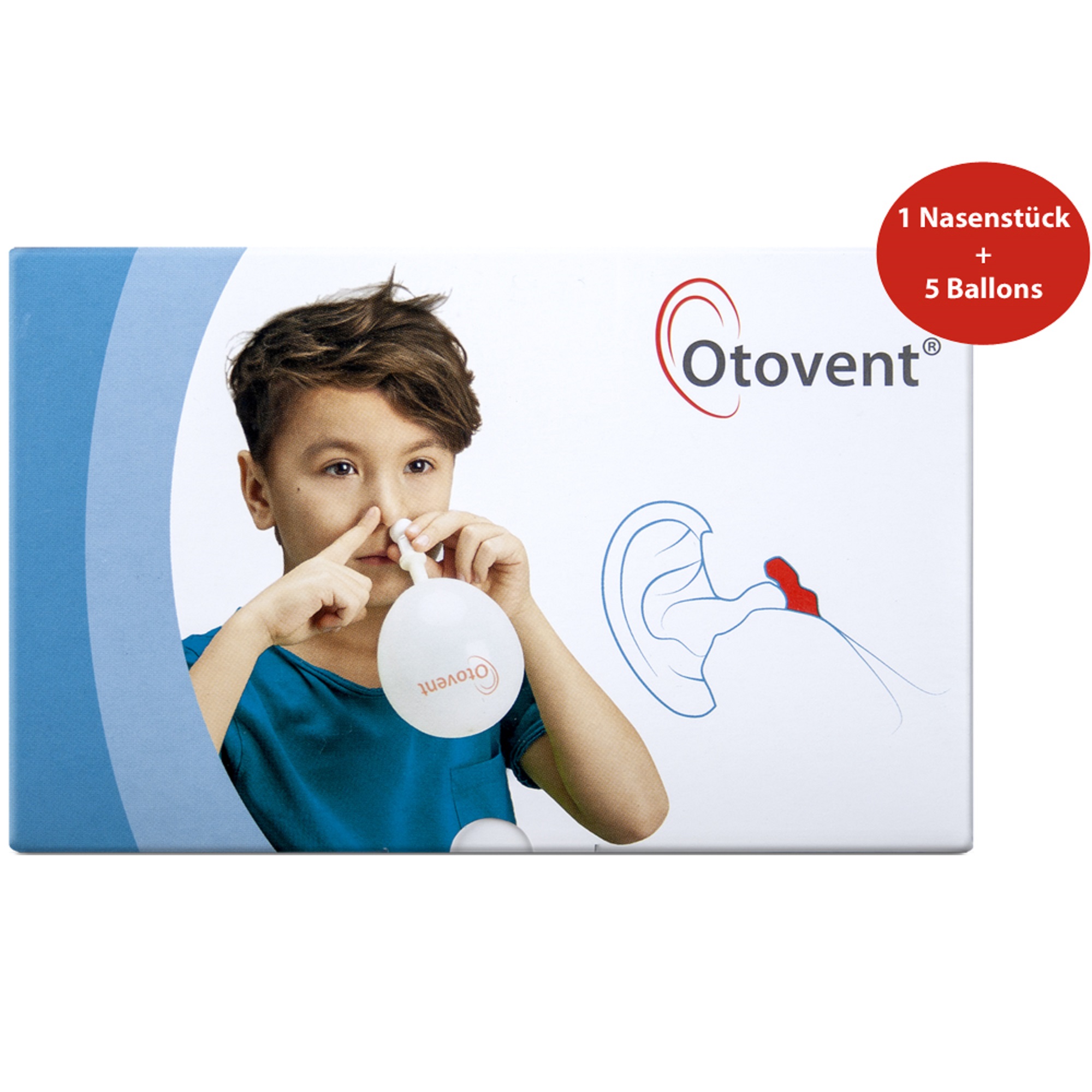 OTOVENT System 1 Nasenstück+5 Luftmembrane OTOVENT System 1 Nasenstück+5 Luftmembrane