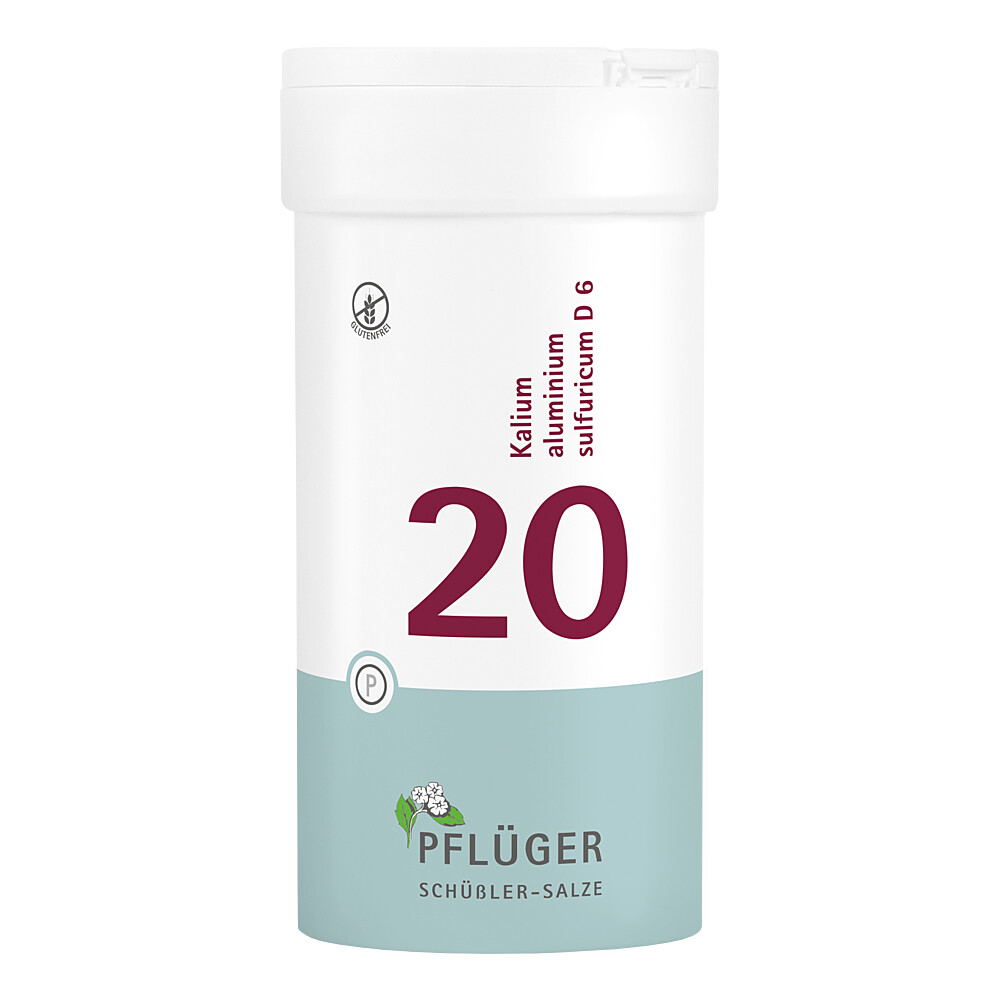 BIOCHEMIE Pflüger 20 Kalium alumin.sulfur.D 6 Tabletten BIOCHEMIE Pflüger 20 Kalium alumin.sulfur.D 6 Tabletten