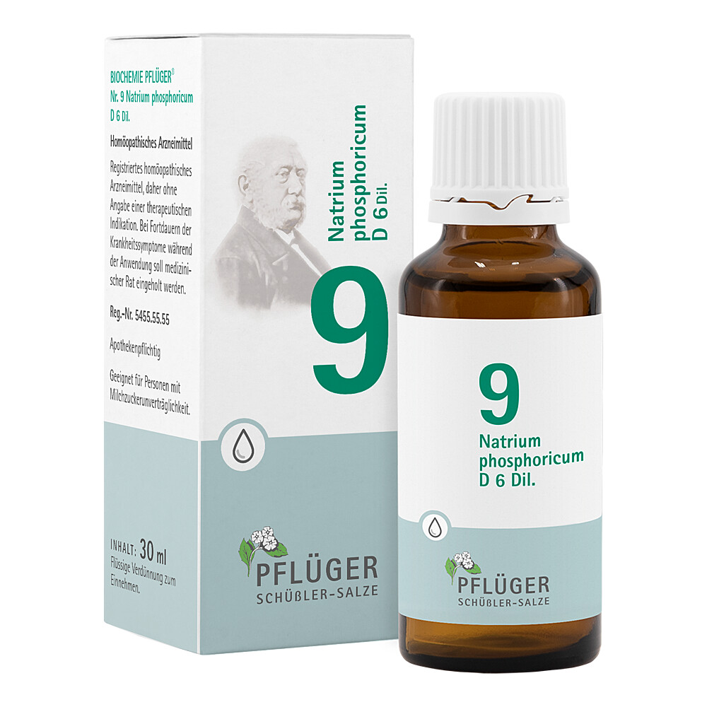 BIOCHEMIE Pflüger 9 Natrium phosphoricum D 6 Tro. BIOCHEMIE Pflüger 9 Natrium phosphoricum D 6 Tro.