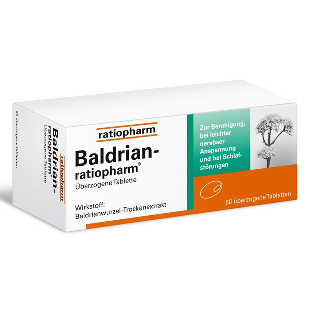 BALDRIAN-RATIOPHARM überzogene Tabletten BALDRIAN-RATIOPHARM überzogene Tabletten