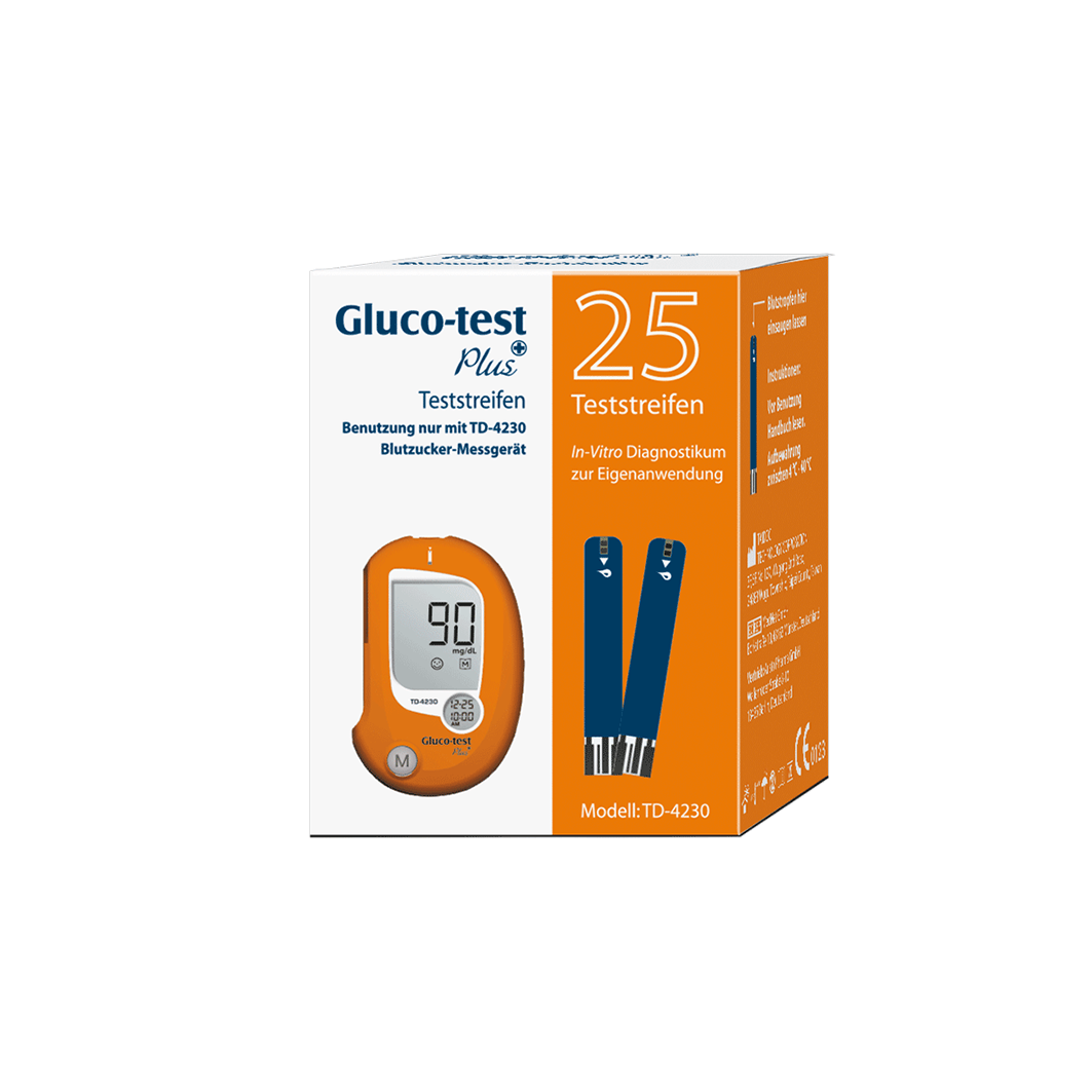 GLUCO TEST Plus Blutzuckerteststreifen GLUCO TEST Plus Blutzuckerteststreifen