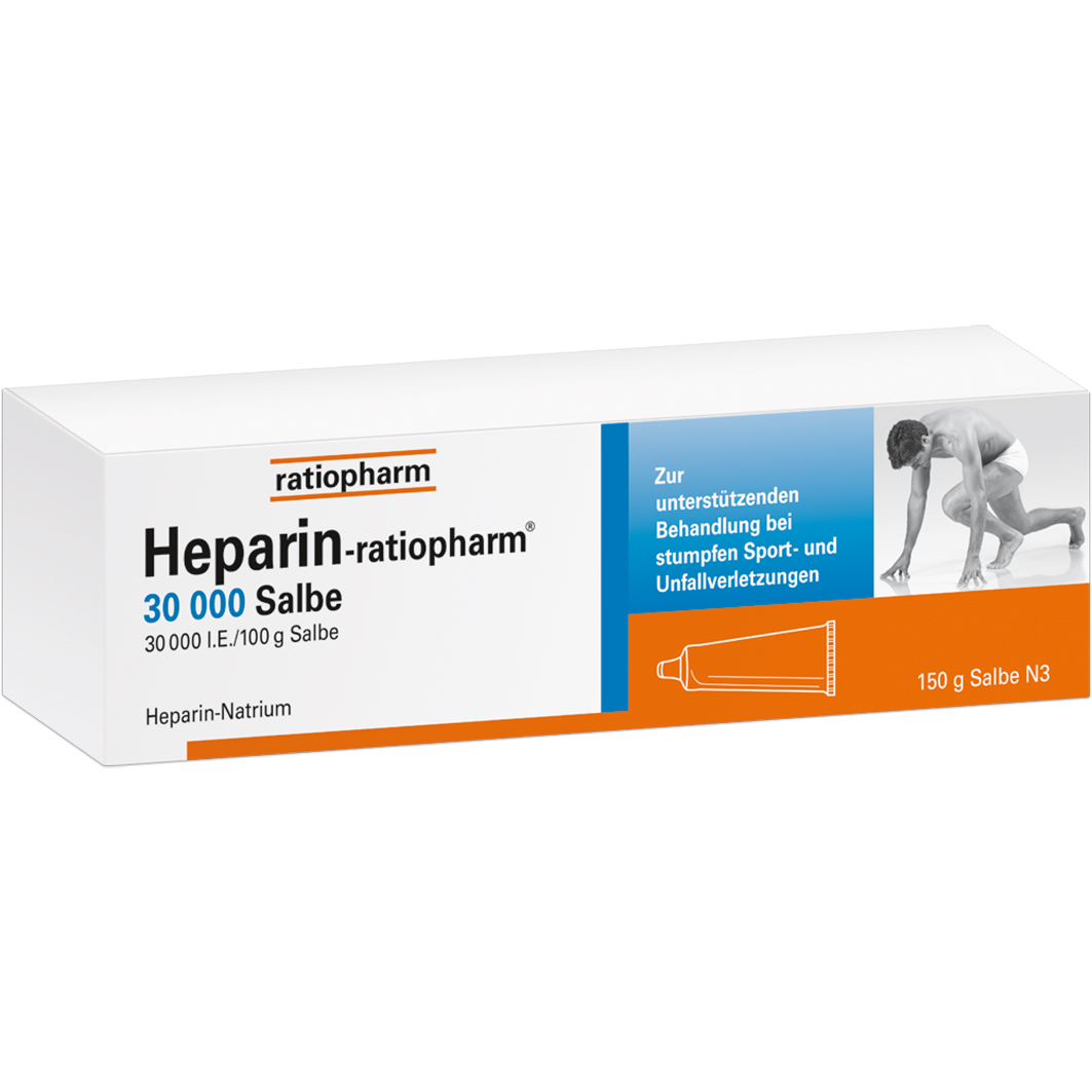 HEPARIN-RATIOPHARM 30.000 Salbe HEPARIN-RATIOPHARM 30.000 Salbe