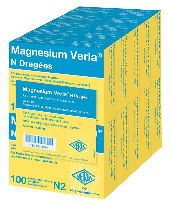 Magnesium Verla® N Dragées Magnesium Verla® N Dragées