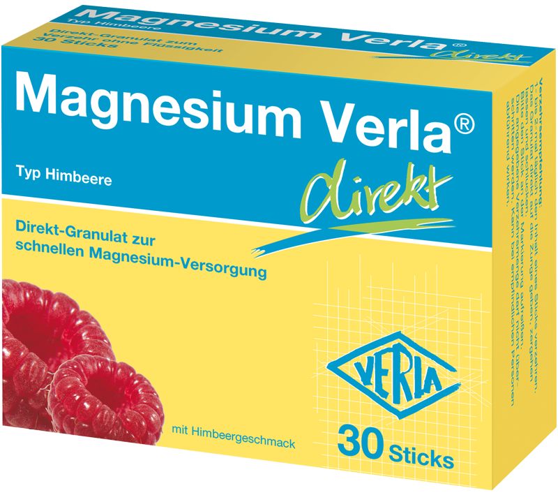 Magnesium Verla® direkt Typ Himbeere Magnesium Verla® direkt Typ Himbeere