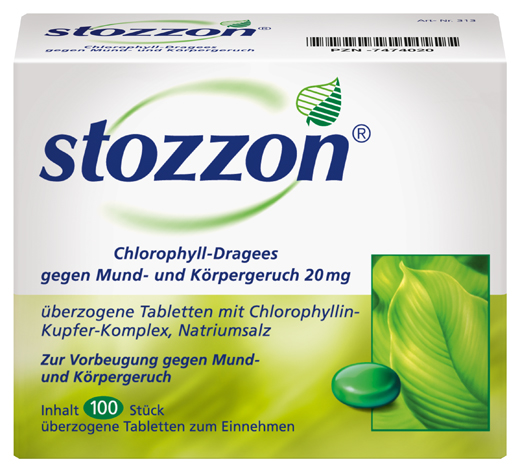 STOZZON Chlorophyll überzogene Tabletten STOZZON Chlorophyll überzogene Tabletten