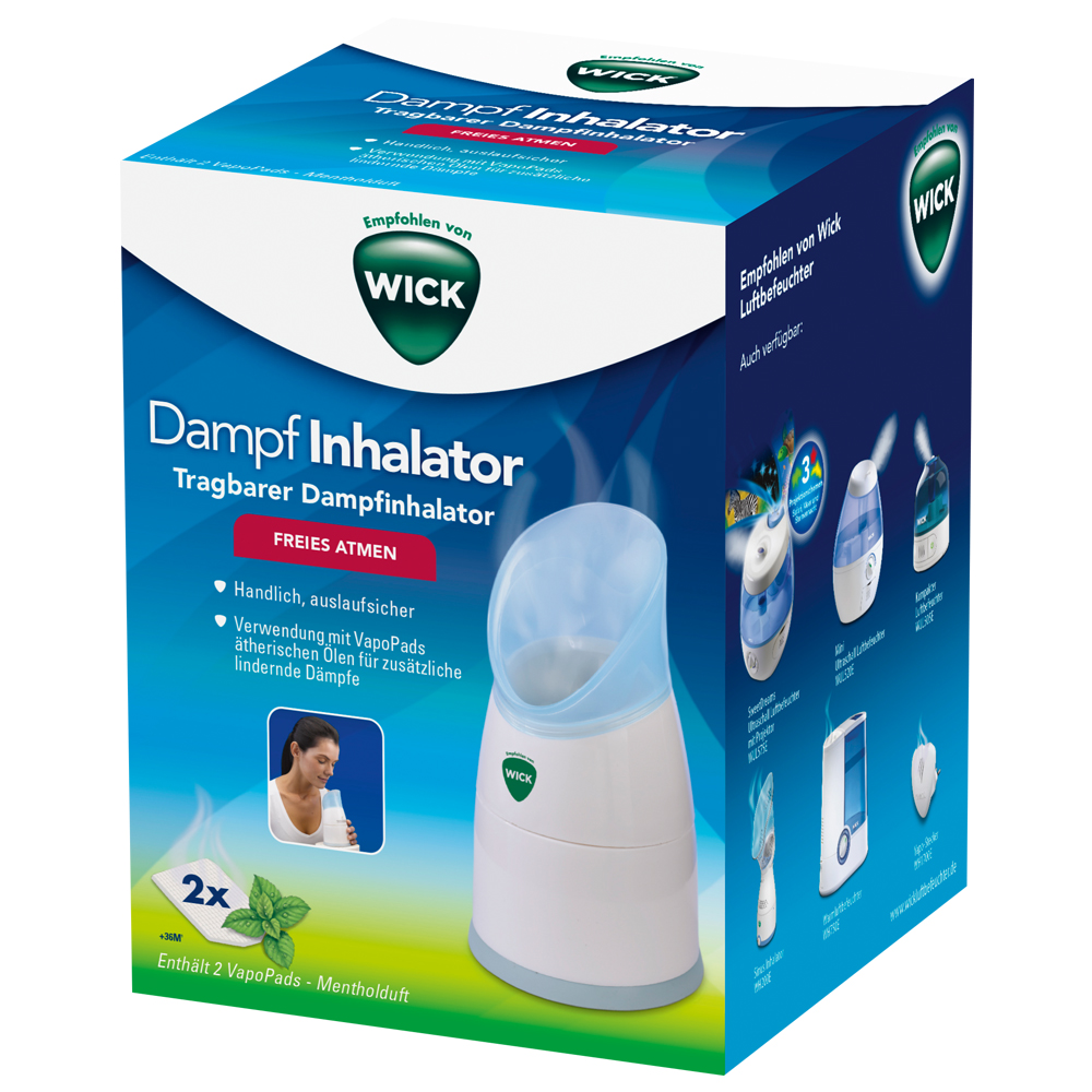 WICK Dampf Inhalator manuell WICK Dampf Inhalator manuell